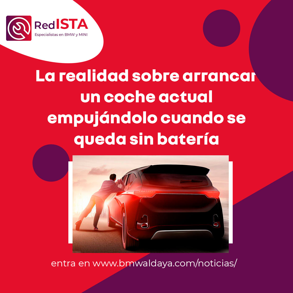 Bulo o realidad, si usas pinzas de un coche de gasolina a un coche  eléctrico puedes dañar la batería